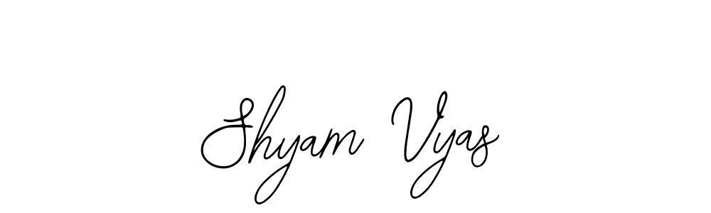 Best and Professional Signature Style for Shyam Vyas. Bearetta-2O07w Best Signature Style Collection. Shyam Vyas signature style 12 images and pictures png
