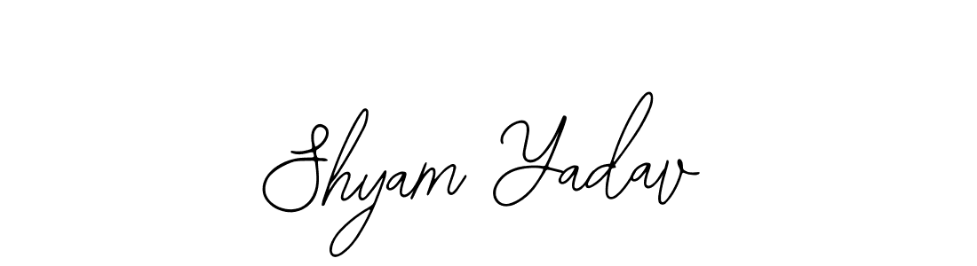 How to make Shyam Yadav signature? Bearetta-2O07w is a professional autograph style. Create handwritten signature for Shyam Yadav name. Shyam Yadav signature style 12 images and pictures png
