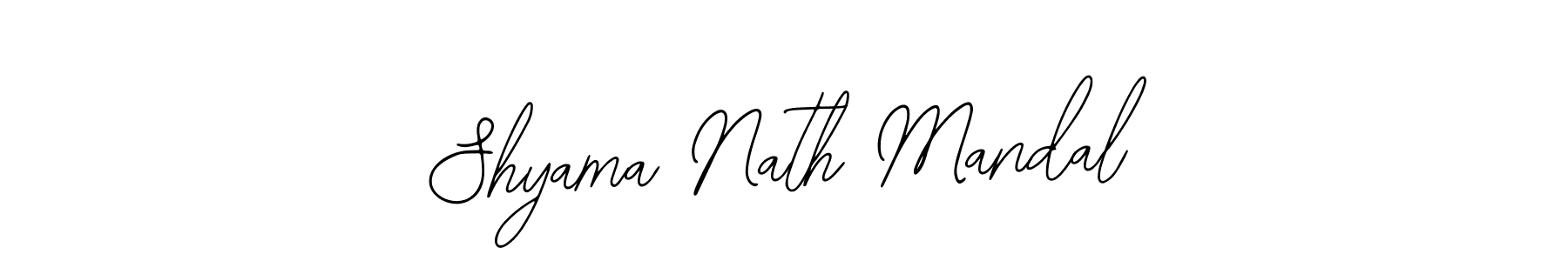 Use a signature maker to create a handwritten signature online. With this signature software, you can design (Bearetta-2O07w) your own signature for name Shyama Nath Mandal. Shyama Nath Mandal signature style 12 images and pictures png