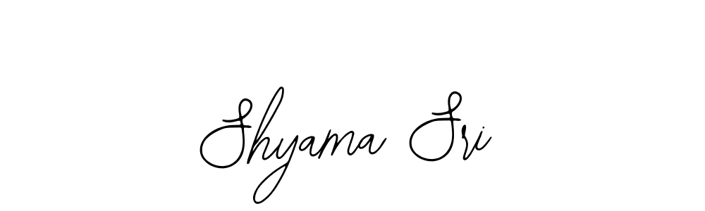 Also You can easily find your signature by using the search form. We will create Shyama Sri name handwritten signature images for you free of cost using Bearetta-2O07w sign style. Shyama Sri signature style 12 images and pictures png
