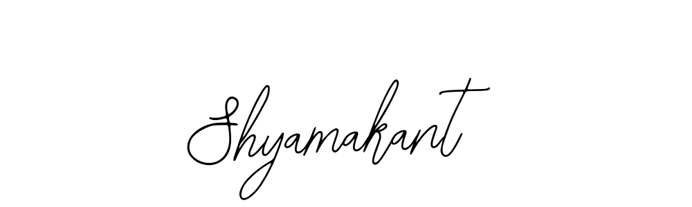 Shyamakant stylish signature style. Best Handwritten Sign (Bearetta-2O07w) for my name. Handwritten Signature Collection Ideas for my name Shyamakant. Shyamakant signature style 12 images and pictures png