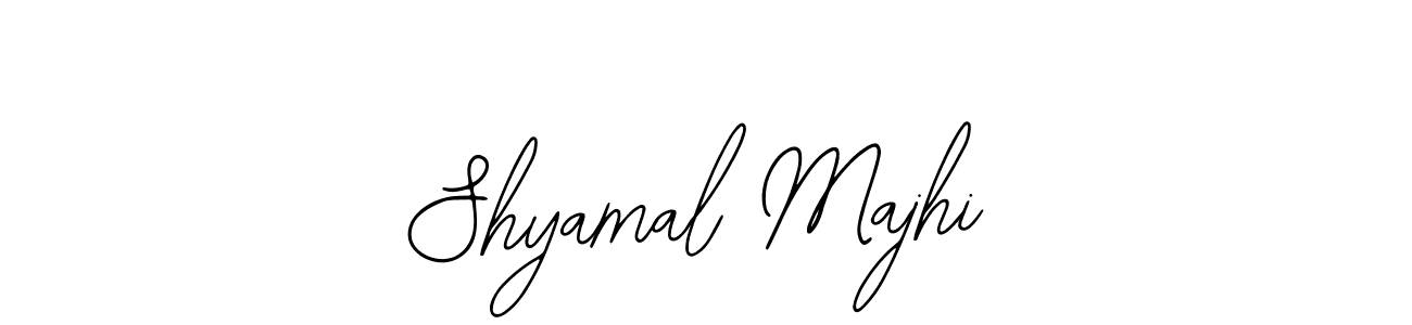 How to make Shyamal Majhi name signature. Use Bearetta-2O07w style for creating short signs online. This is the latest handwritten sign. Shyamal Majhi signature style 12 images and pictures png