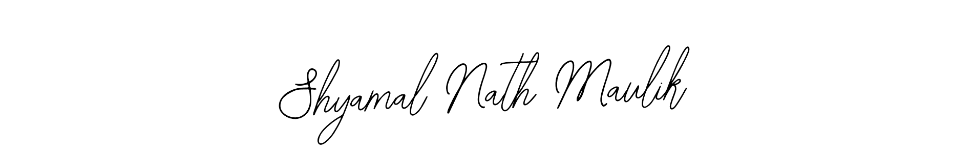 Create a beautiful signature design for name Shyamal Nath Maulik. With this signature (Bearetta-2O07w) fonts, you can make a handwritten signature for free. Shyamal Nath Maulik signature style 12 images and pictures png