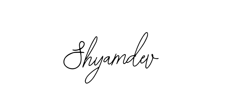 Similarly Bearetta-2O07w is the best handwritten signature design. Signature creator online .You can use it as an online autograph creator for name Shyamdev. Shyamdev signature style 12 images and pictures png