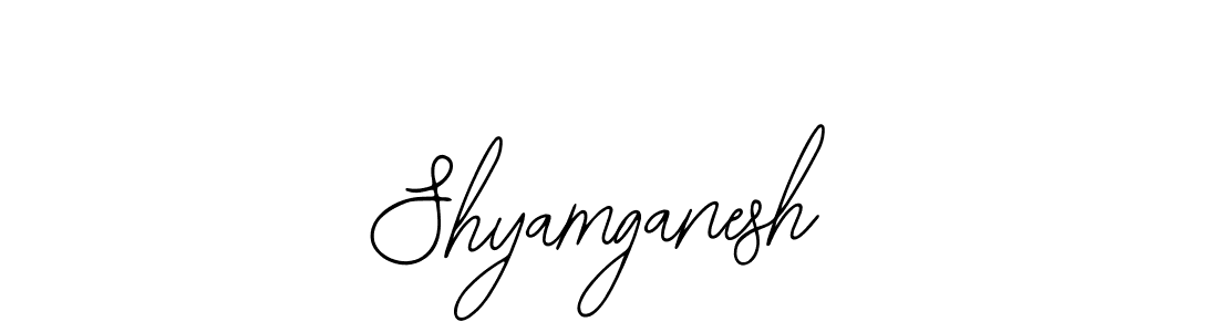 Make a beautiful signature design for name Shyamganesh. With this signature (Bearetta-2O07w) style, you can create a handwritten signature for free. Shyamganesh signature style 12 images and pictures png