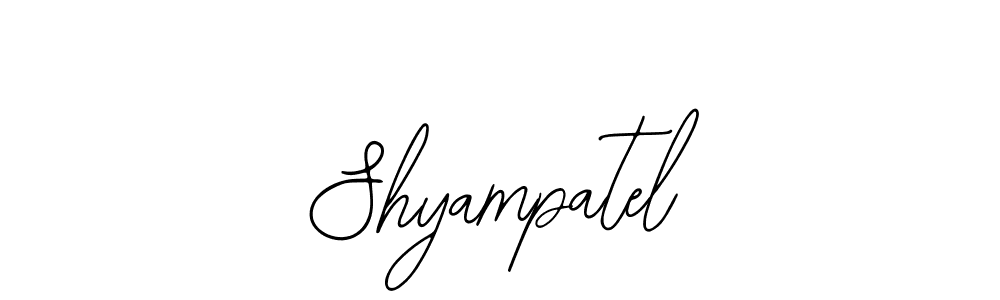 Also You can easily find your signature by using the search form. We will create Shyampatel name handwritten signature images for you free of cost using Bearetta-2O07w sign style. Shyampatel signature style 12 images and pictures png