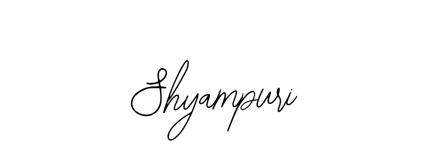 Design your own signature with our free online signature maker. With this signature software, you can create a handwritten (Bearetta-2O07w) signature for name Shyampuri. Shyampuri signature style 12 images and pictures png