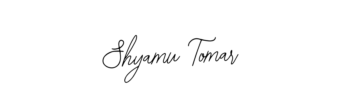 This is the best signature style for the Shyamu Tomar name. Also you like these signature font (Bearetta-2O07w). Mix name signature. Shyamu Tomar signature style 12 images and pictures png