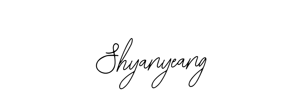 Create a beautiful signature design for name Shyanyeang. With this signature (Bearetta-2O07w) fonts, you can make a handwritten signature for free. Shyanyeang signature style 12 images and pictures png