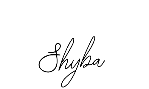 if you are searching for the best signature style for your name Shyba. so please give up your signature search. here we have designed multiple signature styles  using Bearetta-2O07w. Shyba signature style 12 images and pictures png