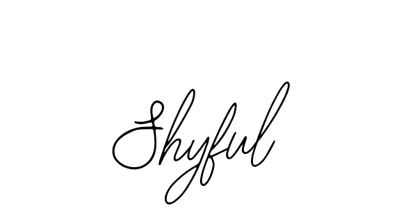 How to Draw Shyful signature style? Bearetta-2O07w is a latest design signature styles for name Shyful. Shyful signature style 12 images and pictures png