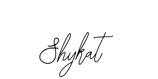 Create a beautiful signature design for name Shykat. With this signature (Bearetta-2O07w) fonts, you can make a handwritten signature for free. Shykat signature style 12 images and pictures png