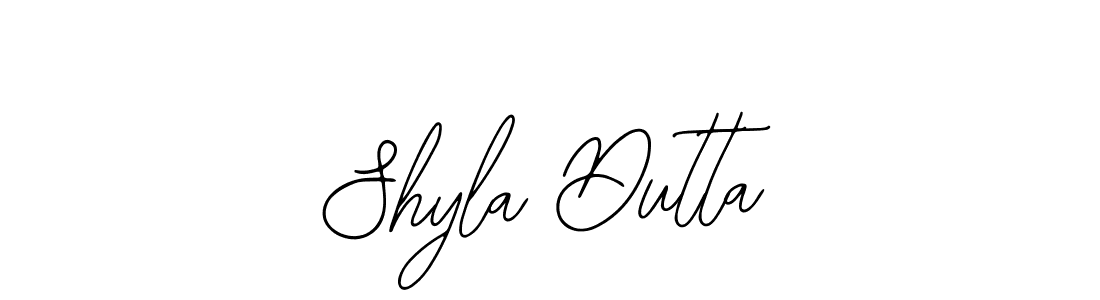 if you are searching for the best signature style for your name Shyla Dutta. so please give up your signature search. here we have designed multiple signature styles  using Bearetta-2O07w. Shyla Dutta signature style 12 images and pictures png