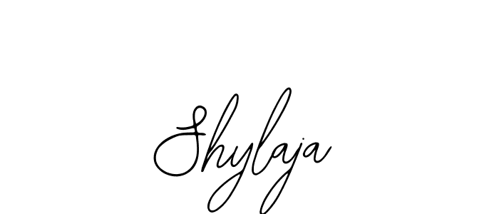 You should practise on your own different ways (Bearetta-2O07w) to write your name (Shylaja) in signature. don't let someone else do it for you. Shylaja signature style 12 images and pictures png