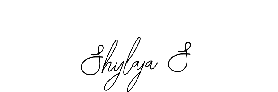 Create a beautiful signature design for name Shylaja S. With this signature (Bearetta-2O07w) fonts, you can make a handwritten signature for free. Shylaja S signature style 12 images and pictures png