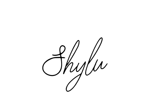 Make a beautiful signature design for name Shylu. Use this online signature maker to create a handwritten signature for free. Shylu signature style 12 images and pictures png