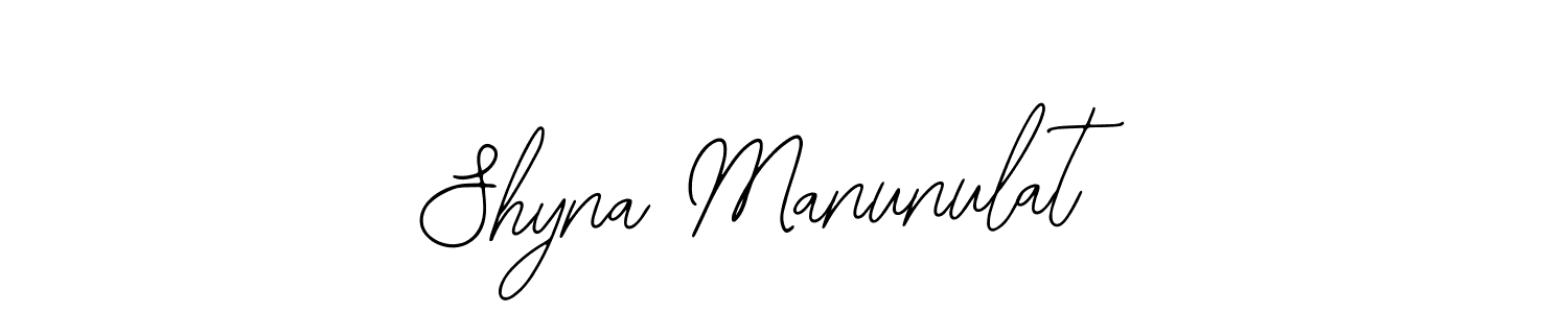How to make Shyna Manunulat signature? Bearetta-2O07w is a professional autograph style. Create handwritten signature for Shyna Manunulat name. Shyna Manunulat signature style 12 images and pictures png