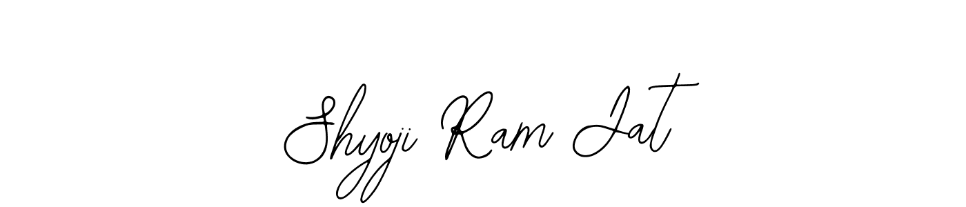 if you are searching for the best signature style for your name Shyoji Ram Jat. so please give up your signature search. here we have designed multiple signature styles  using Bearetta-2O07w. Shyoji Ram Jat signature style 12 images and pictures png