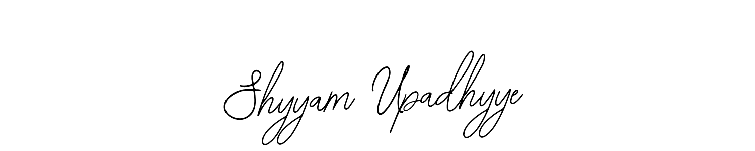 How to Draw Shyyam Upadhyye signature style? Bearetta-2O07w is a latest design signature styles for name Shyyam Upadhyye. Shyyam Upadhyye signature style 12 images and pictures png