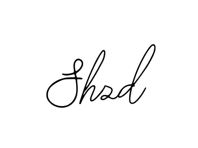 Make a beautiful signature design for name Shzd. With this signature (Bearetta-2O07w) style, you can create a handwritten signature for free. Shzd signature style 12 images and pictures png