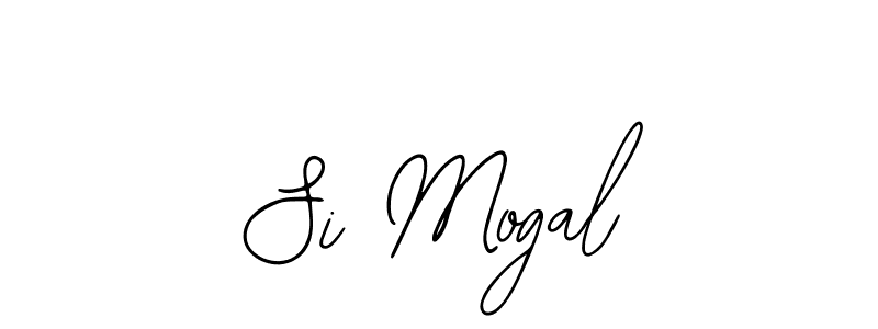 Use a signature maker to create a handwritten signature online. With this signature software, you can design (Bearetta-2O07w) your own signature for name Si Mogal. Si Mogal signature style 12 images and pictures png