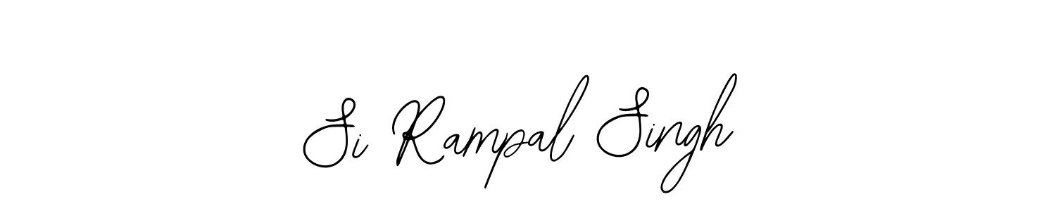 Also You can easily find your signature by using the search form. We will create Si Rampal Singh name handwritten signature images for you free of cost using Bearetta-2O07w sign style. Si Rampal Singh signature style 12 images and pictures png