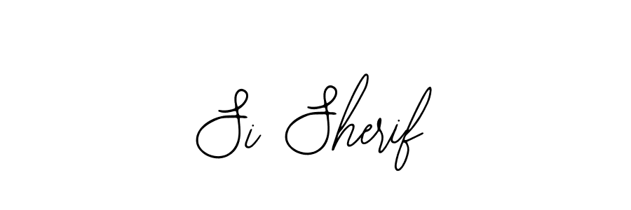 if you are searching for the best signature style for your name Si Sherif. so please give up your signature search. here we have designed multiple signature styles  using Bearetta-2O07w. Si Sherif signature style 12 images and pictures png