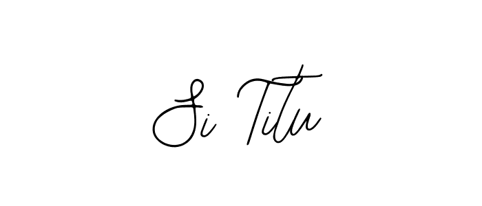 Also we have Si Titu name is the best signature style. Create professional handwritten signature collection using Bearetta-2O07w autograph style. Si Titu signature style 12 images and pictures png
