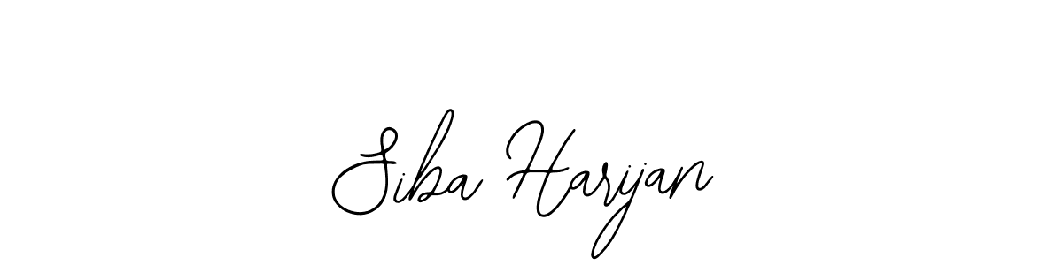 Create a beautiful signature design for name Siba Harijan. With this signature (Bearetta-2O07w) fonts, you can make a handwritten signature for free. Siba Harijan signature style 12 images and pictures png
