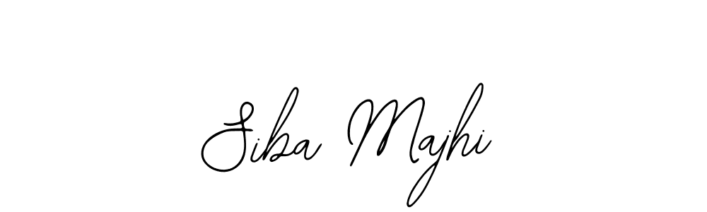 Siba Majhi stylish signature style. Best Handwritten Sign (Bearetta-2O07w) for my name. Handwritten Signature Collection Ideas for my name Siba Majhi. Siba Majhi signature style 12 images and pictures png
