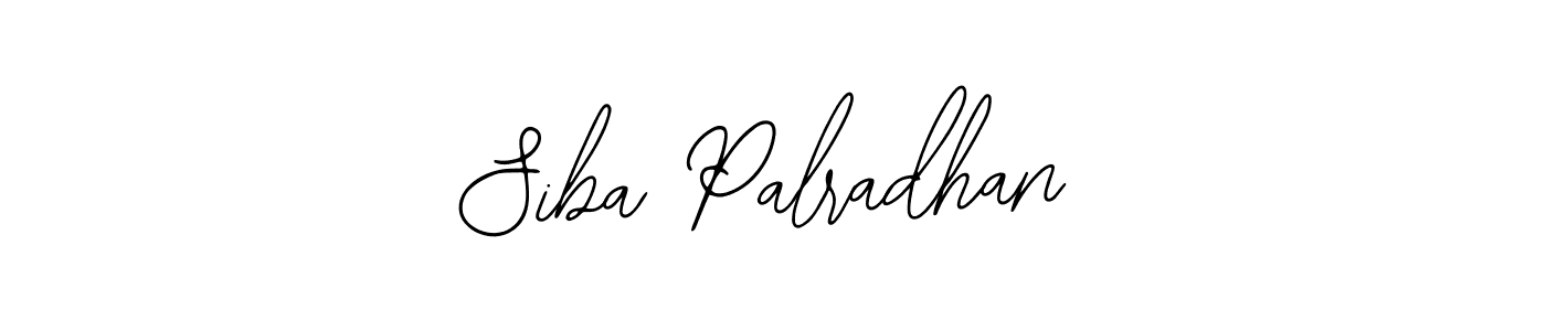Also we have Siba Palradhan name is the best signature style. Create professional handwritten signature collection using Bearetta-2O07w autograph style. Siba Palradhan signature style 12 images and pictures png