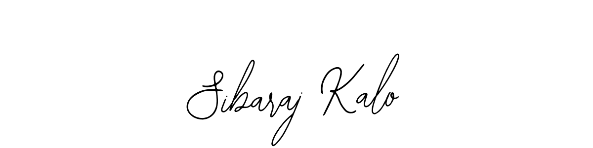 It looks lik you need a new signature style for name Sibaraj Kalo. Design unique handwritten (Bearetta-2O07w) signature with our free signature maker in just a few clicks. Sibaraj Kalo signature style 12 images and pictures png