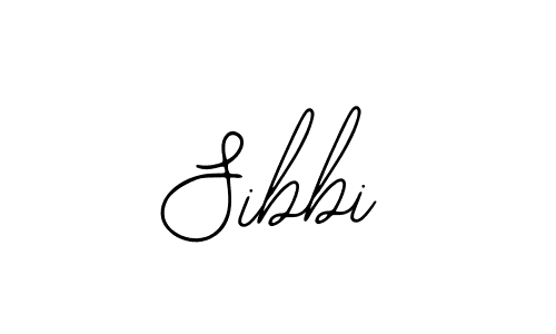 Use a signature maker to create a handwritten signature online. With this signature software, you can design (Bearetta-2O07w) your own signature for name Sibbi. Sibbi signature style 12 images and pictures png