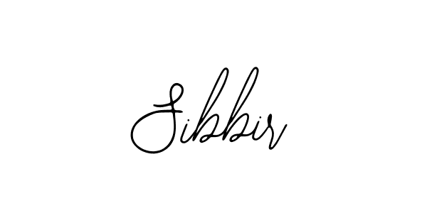 How to make Sibbir name signature. Use Bearetta-2O07w style for creating short signs online. This is the latest handwritten sign. Sibbir signature style 12 images and pictures png