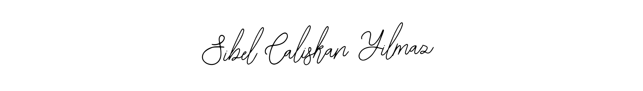 Create a beautiful signature design for name Sibel Caliskan Yilmaz. With this signature (Bearetta-2O07w) fonts, you can make a handwritten signature for free. Sibel Caliskan Yilmaz signature style 12 images and pictures png