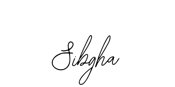 How to make Sibgha name signature. Use Bearetta-2O07w style for creating short signs online. This is the latest handwritten sign. Sibgha signature style 12 images and pictures png