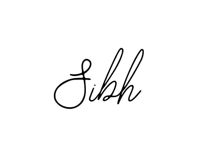 Design your own signature with our free online signature maker. With this signature software, you can create a handwritten (Bearetta-2O07w) signature for name Sibh. Sibh signature style 12 images and pictures png