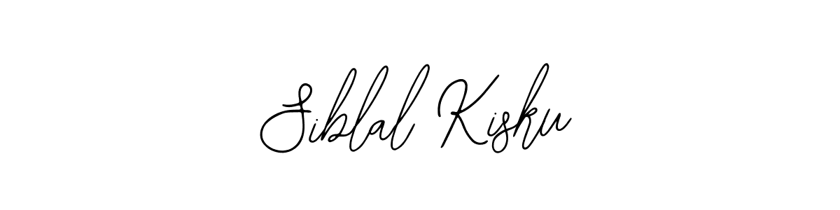 How to make Siblal Kisku name signature. Use Bearetta-2O07w style for creating short signs online. This is the latest handwritten sign. Siblal Kisku signature style 12 images and pictures png