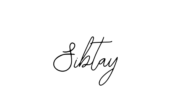 Make a beautiful signature design for name Sibtay. With this signature (Bearetta-2O07w) style, you can create a handwritten signature for free. Sibtay signature style 12 images and pictures png