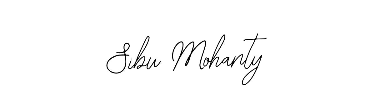 How to make Sibu Mohanty name signature. Use Bearetta-2O07w style for creating short signs online. This is the latest handwritten sign. Sibu Mohanty signature style 12 images and pictures png