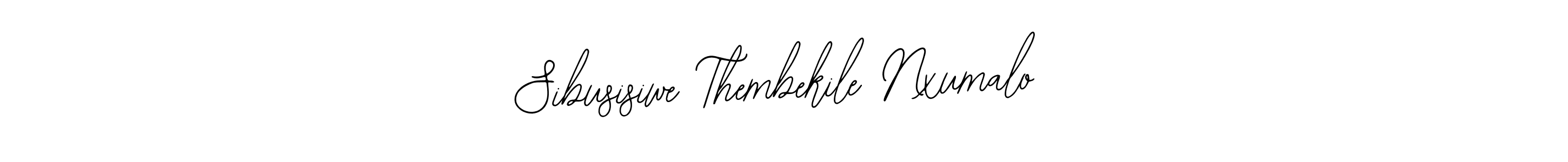 Make a beautiful signature design for name Sibusisiwe Thembekile Nxumalo. Use this online signature maker to create a handwritten signature for free. Sibusisiwe Thembekile Nxumalo signature style 12 images and pictures png