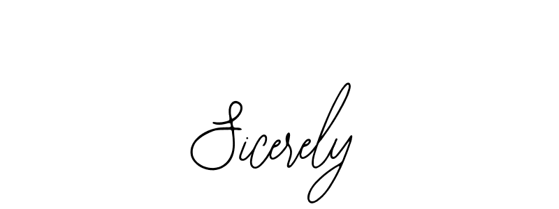 Make a beautiful signature design for name Sicerely. With this signature (Bearetta-2O07w) style, you can create a handwritten signature for free. Sicerely signature style 12 images and pictures png