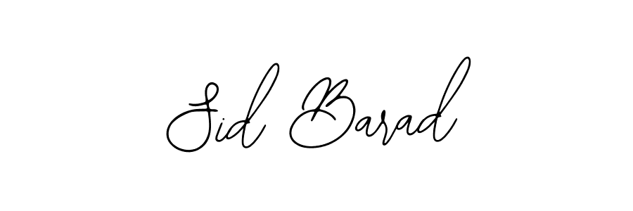 Best and Professional Signature Style for Sid Barad. Bearetta-2O07w Best Signature Style Collection. Sid Barad signature style 12 images and pictures png