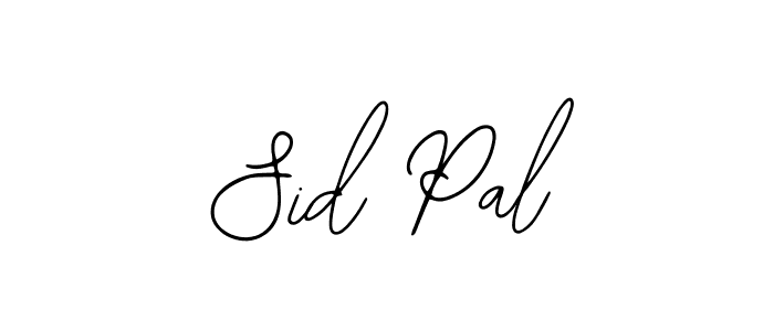 Also You can easily find your signature by using the search form. We will create Sid Pal name handwritten signature images for you free of cost using Bearetta-2O07w sign style. Sid Pal signature style 12 images and pictures png
