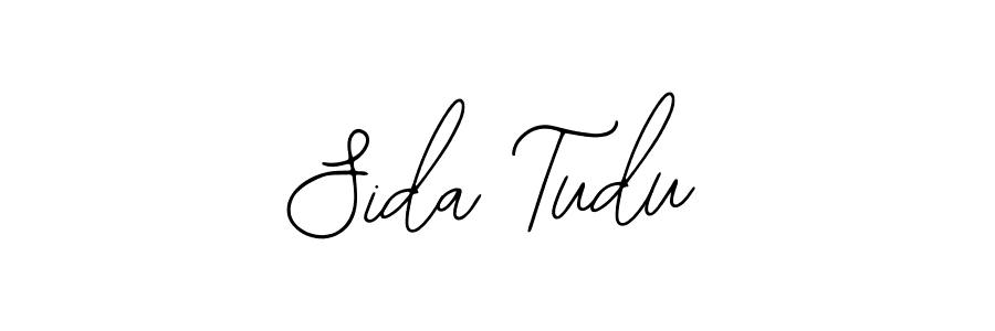 How to make Sida Tudu signature? Bearetta-2O07w is a professional autograph style. Create handwritten signature for Sida Tudu name. Sida Tudu signature style 12 images and pictures png