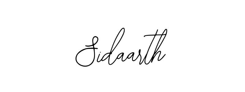 Make a beautiful signature design for name Sidaarth. With this signature (Bearetta-2O07w) style, you can create a handwritten signature for free. Sidaarth signature style 12 images and pictures png