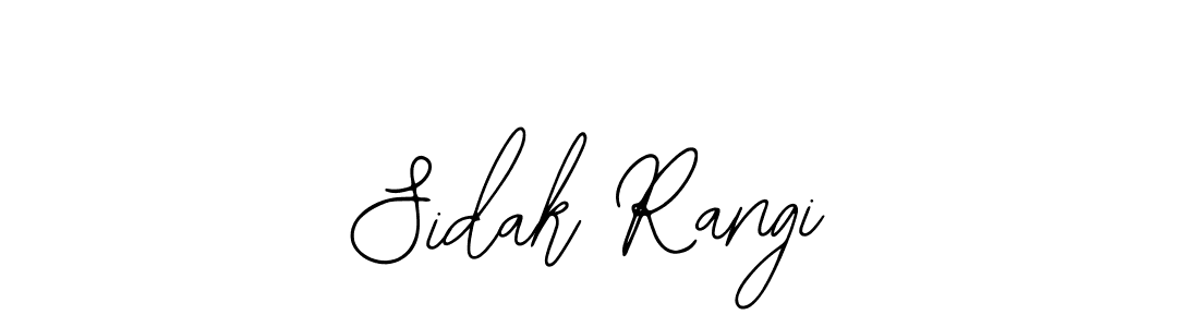 Design your own signature with our free online signature maker. With this signature software, you can create a handwritten (Bearetta-2O07w) signature for name Sidak Rangi. Sidak Rangi signature style 12 images and pictures png