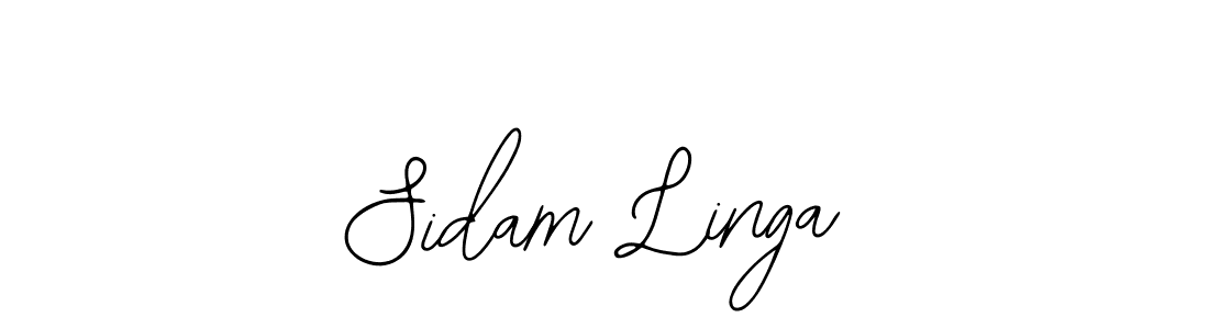 You should practise on your own different ways (Bearetta-2O07w) to write your name (Sidam Linga) in signature. don't let someone else do it for you. Sidam Linga signature style 12 images and pictures png