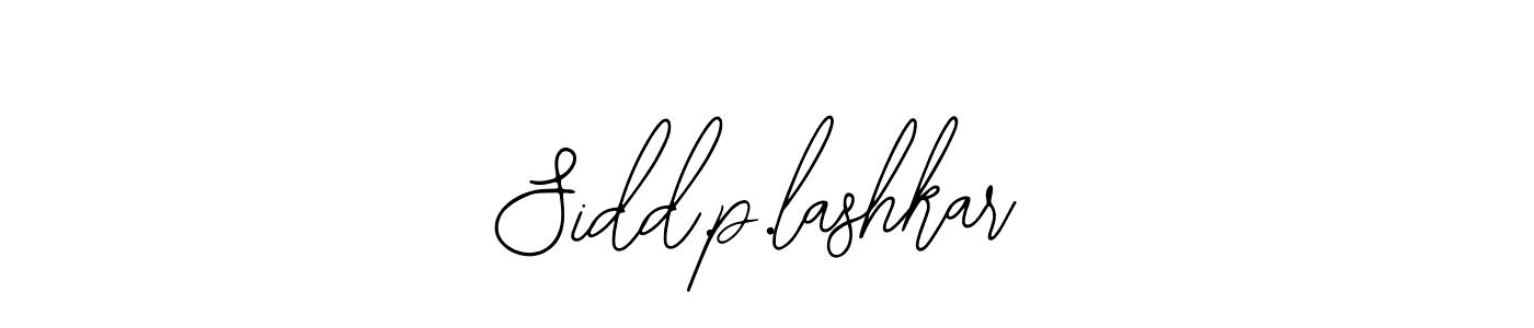 Also we have Sidd.p.lashkar name is the best signature style. Create professional handwritten signature collection using Bearetta-2O07w autograph style. Sidd.p.lashkar signature style 12 images and pictures png