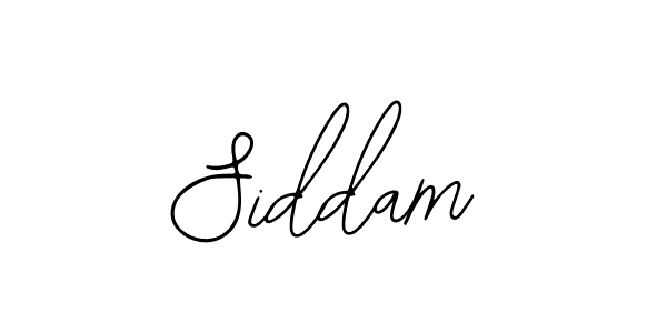 Siddam stylish signature style. Best Handwritten Sign (Bearetta-2O07w) for my name. Handwritten Signature Collection Ideas for my name Siddam. Siddam signature style 12 images and pictures png